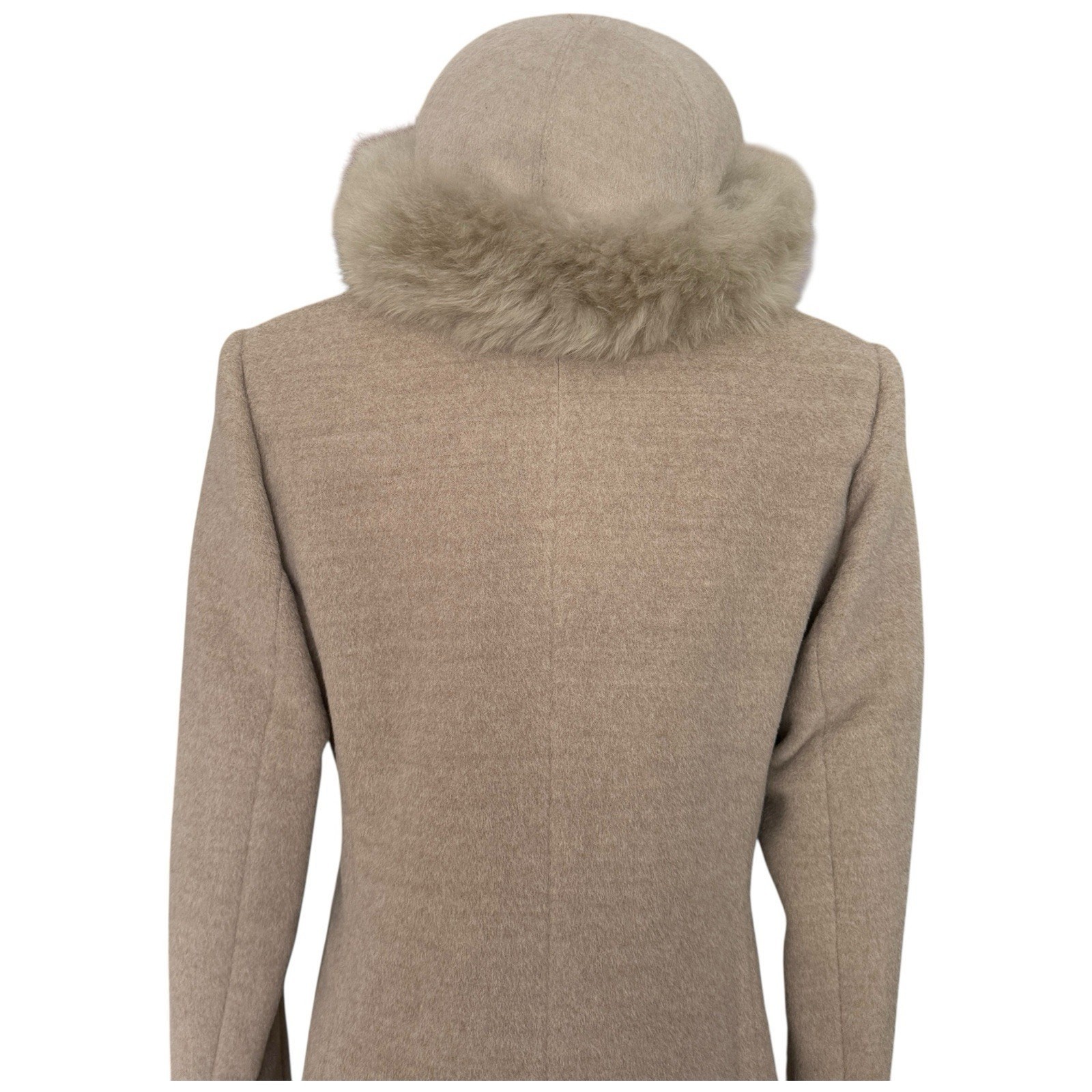 ALL ALPACA Alessia Arena Baby Alpaca And Wool Blend Jacket And Hat Size S