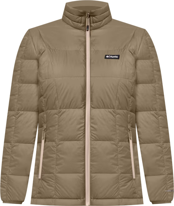Columbia Women’s Voodoo Falls 590 TurboDown II Stone Green Omni Heat Down Jacket
