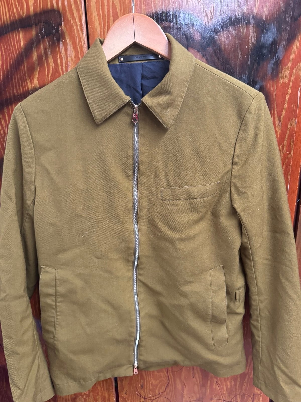 Paul Smith Light Weight Green Canvas Jacket