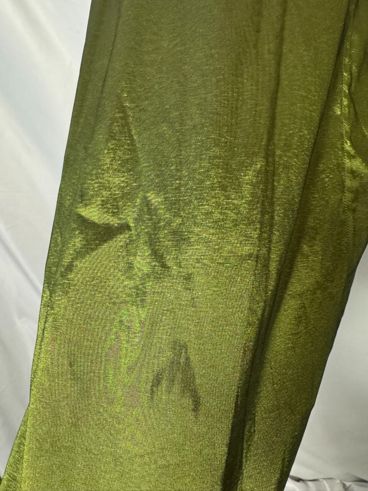 Vintage Reversible Chartreuse & Olive Opera Coat / Raincoat – Mid-Century Duster