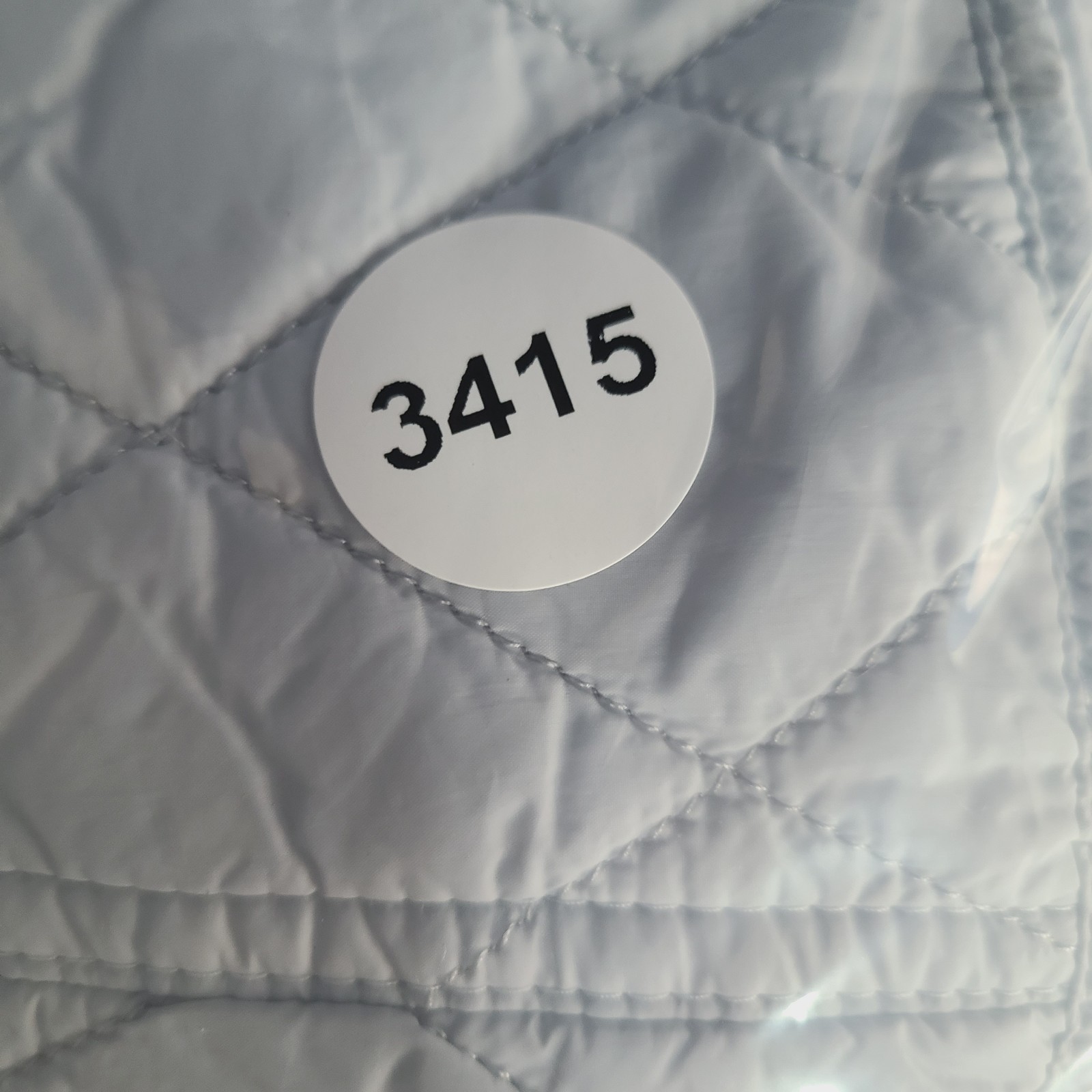 Barbour Iced Blue Quilted Otterburn Gilet Button Up Zip Vest -Size US 10 UK 14