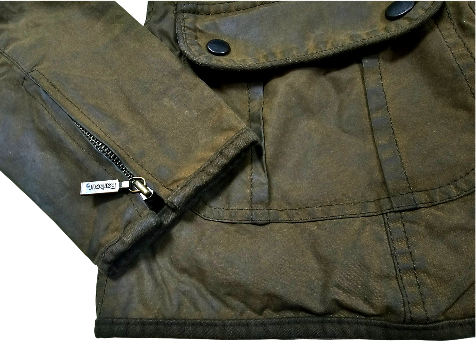 HOT Women’s BARBOUR L1091 LADIES UTILITY PARKA LINED OLIVE WAX Jacket 10UK 6US S