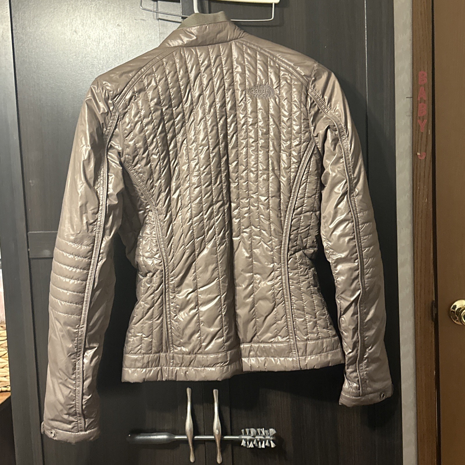 North Face Women’s Arel Jacket Size XS Brown Leather Jacket