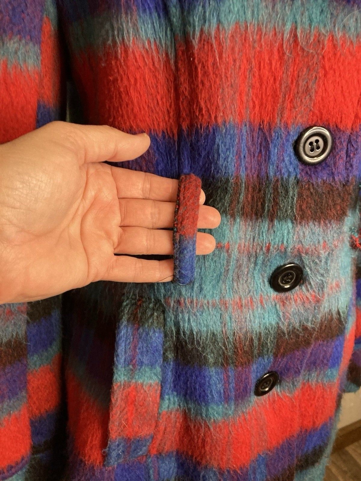 BKE Buckle Peacoat Medium Women’s Jacket Multi Color Outerwear