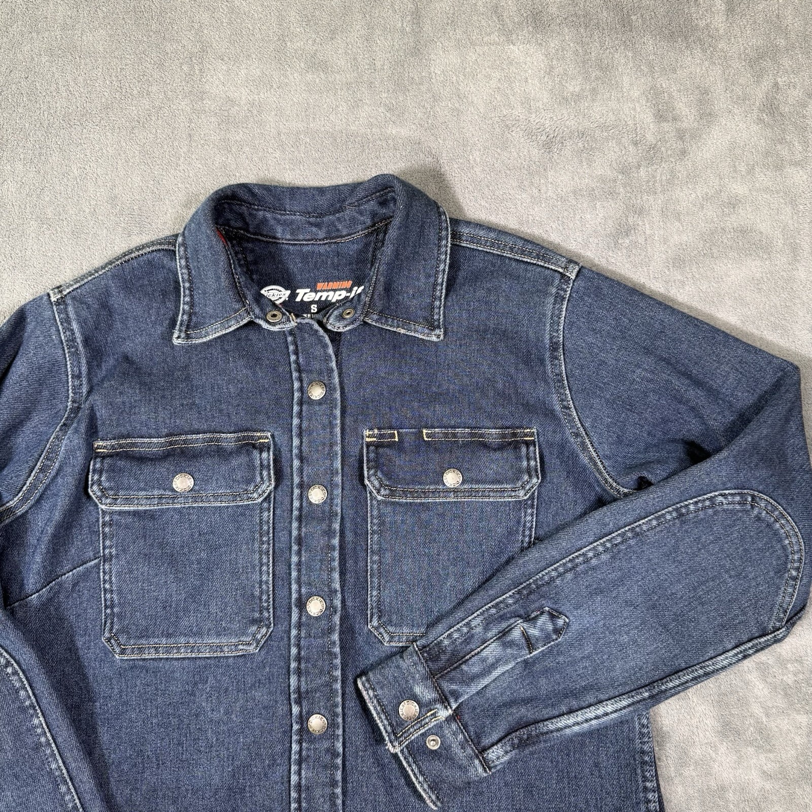 Dickies Warming Temp-IQ Flex Denim Eisenhower Jacket Women’s Size Small