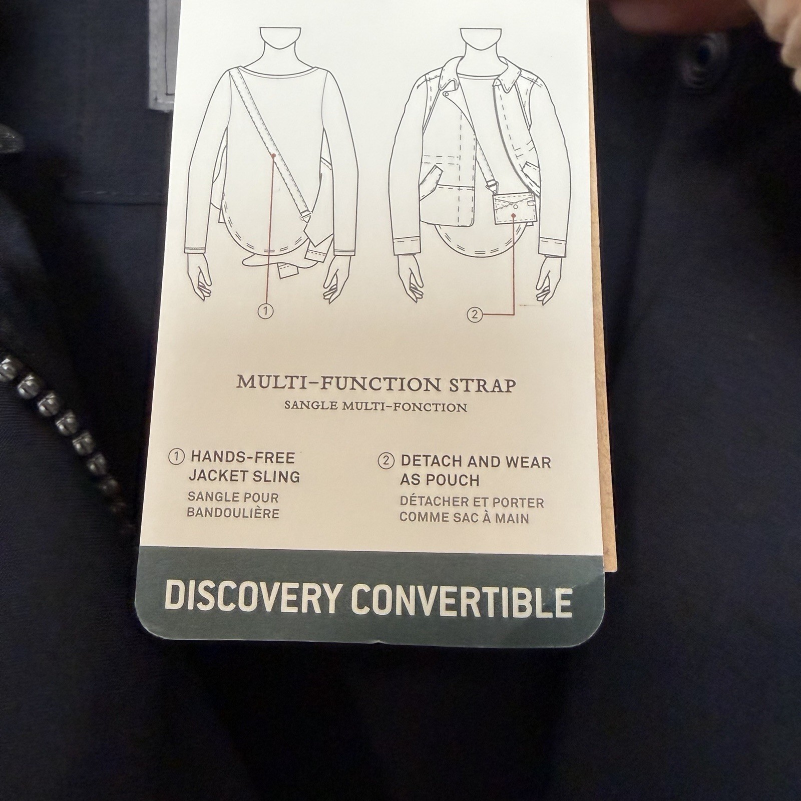 Royal Robbins Women’s Discovery Convertible Jacket II Size Small Jet Black NWT