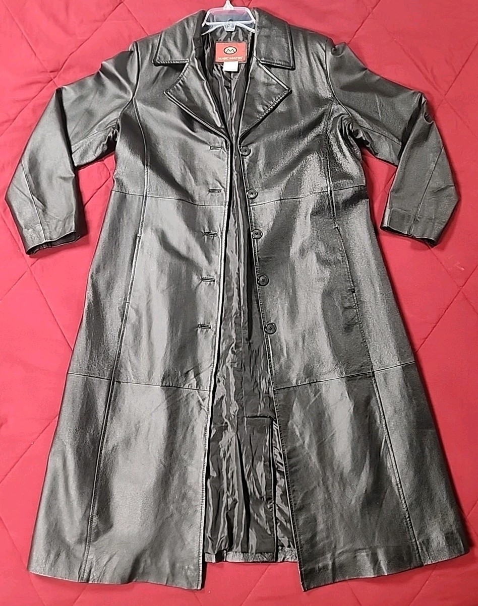 MARC MATTIS 100% Genuine Leather Jacket~Petite XL