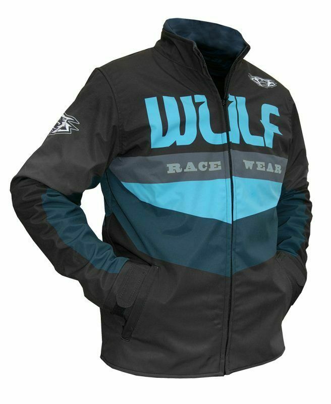 Adult jacket blue softshell all season casual unisex Wulfsport Ventuno S-XXL