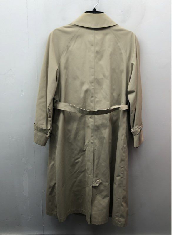 Vintage 80s London Fog Women’s Beige Maincoat Belted Trench Coat Size 10 PET