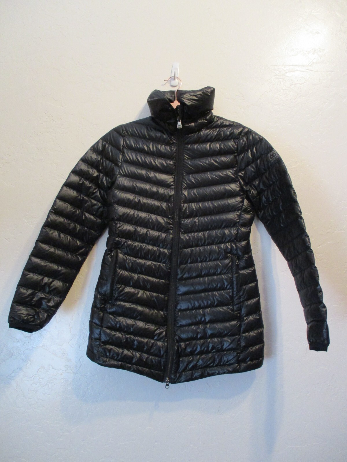 66°North Iceland Womens Puffer Jacket Black Sz M Hip Length Outdoor