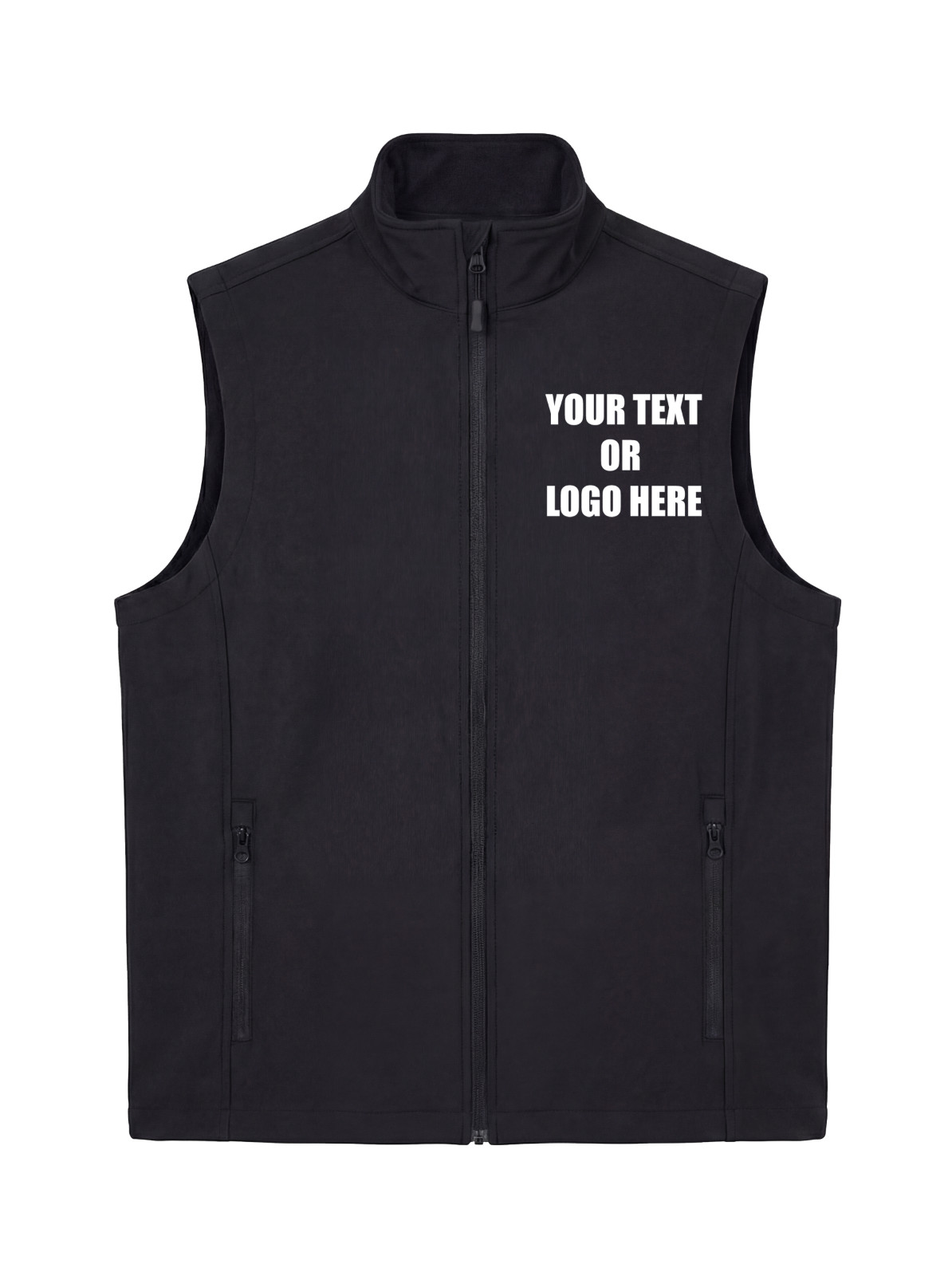 Personalised Uneek Ladies Softshell Gilet Printed Workwear Gym Body Warmer UC615