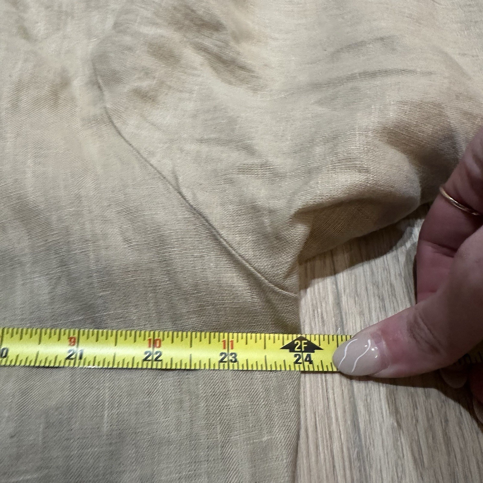 NWOT Fresh Laundry Women’s Pure Linen Long Line Jacket Oversized Sz S Lagenlook