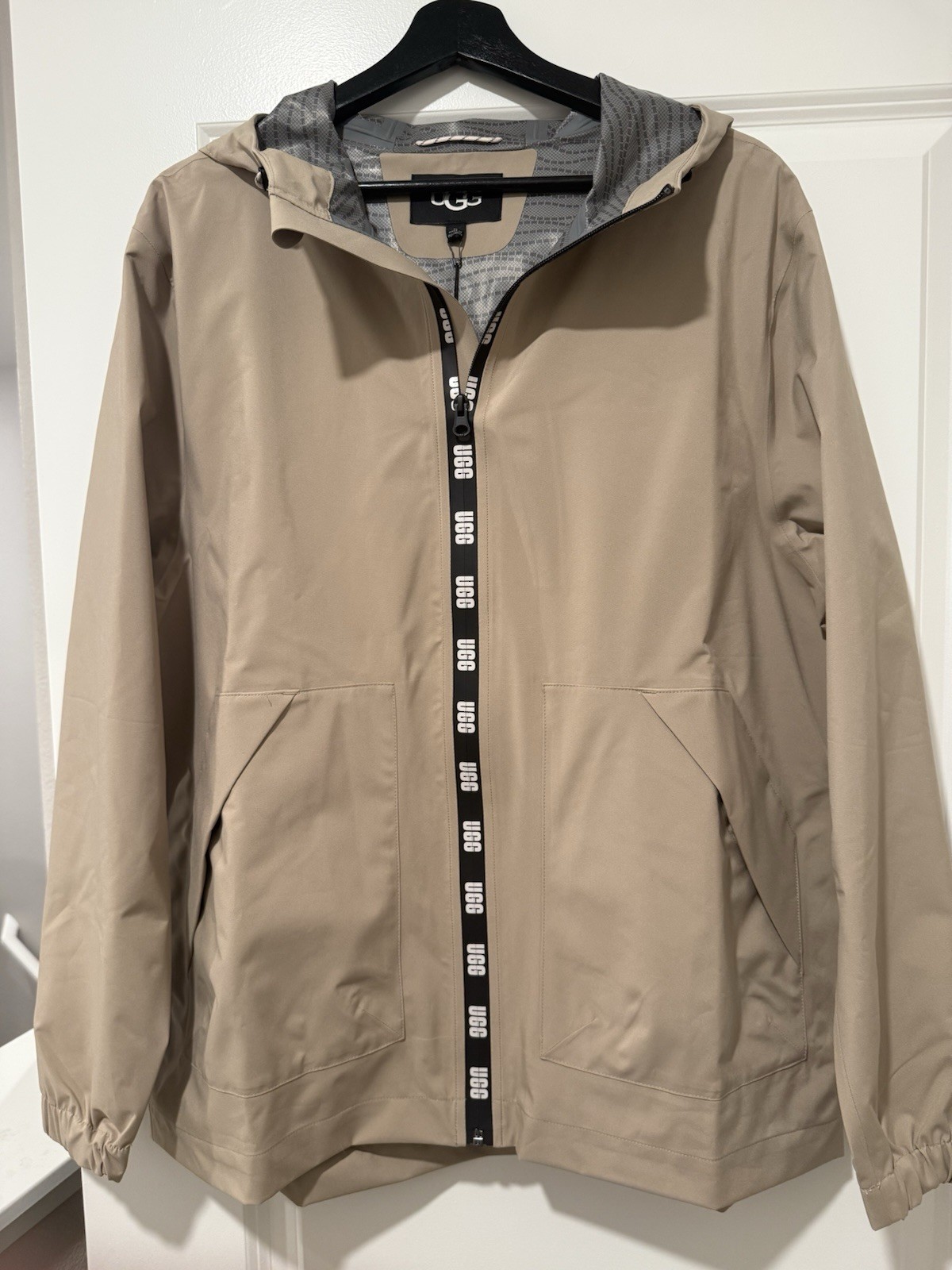 UGG Lianne Rain Coat, Women’s, Medium, Taupe, New With Tags!