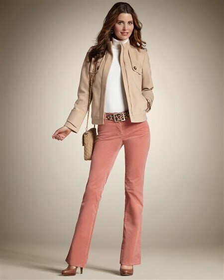 Chico’s Smooth Plush Casey Camel Tan Fleece Jacket Blazer Lg Buttons Sz 1 (Med)