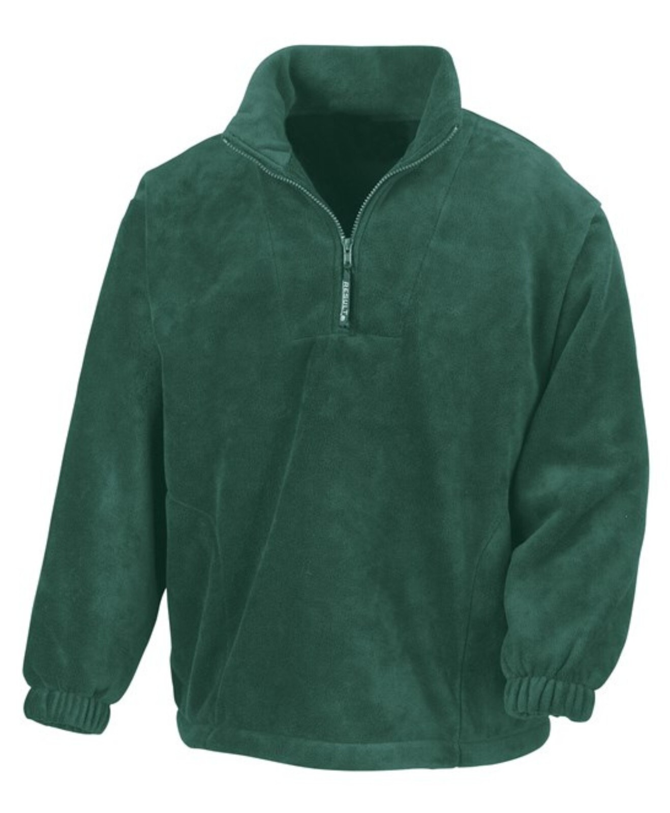 Result Plain 1/4 Zip Neck Polar Fleece Warm Heavyweight Pullover Jumper Unisex