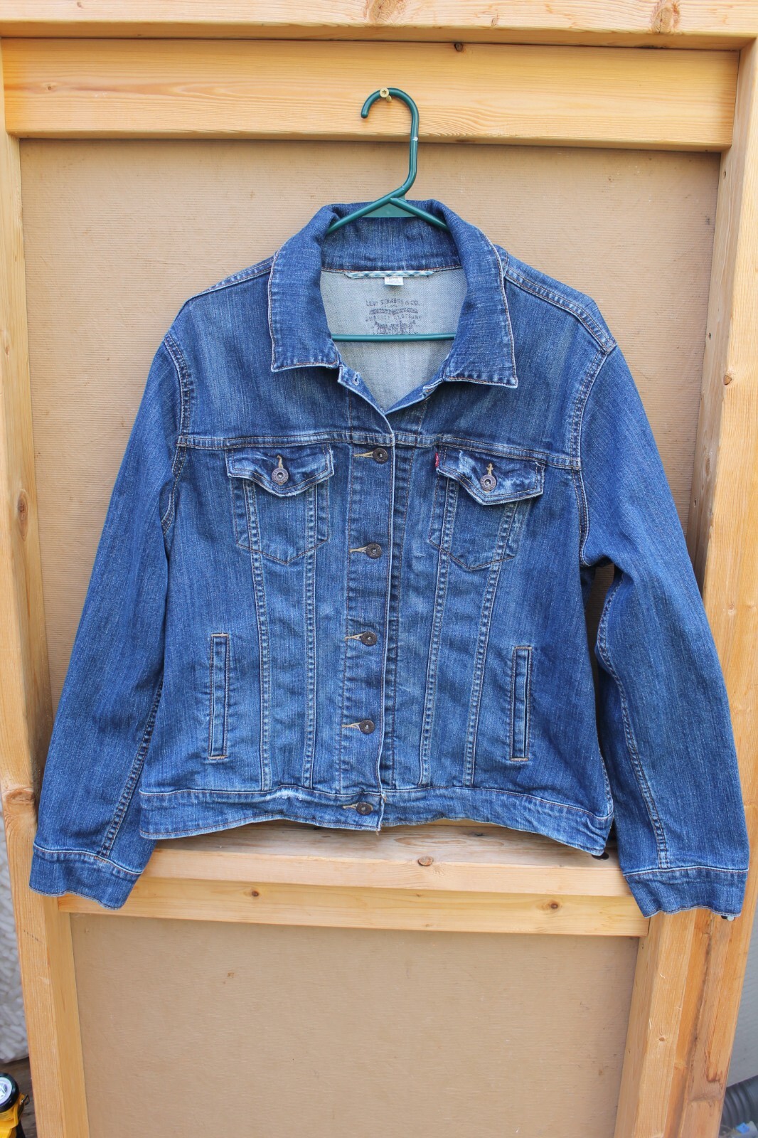 Womens Levis Jean Denim Jacket 1x Bangladesh
