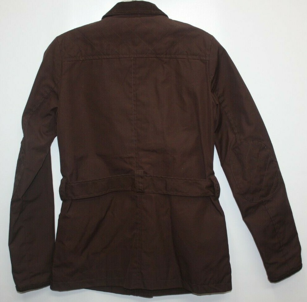 FAT FACE United Kingdom women’s Sussex Brown rain coat jacket size 8