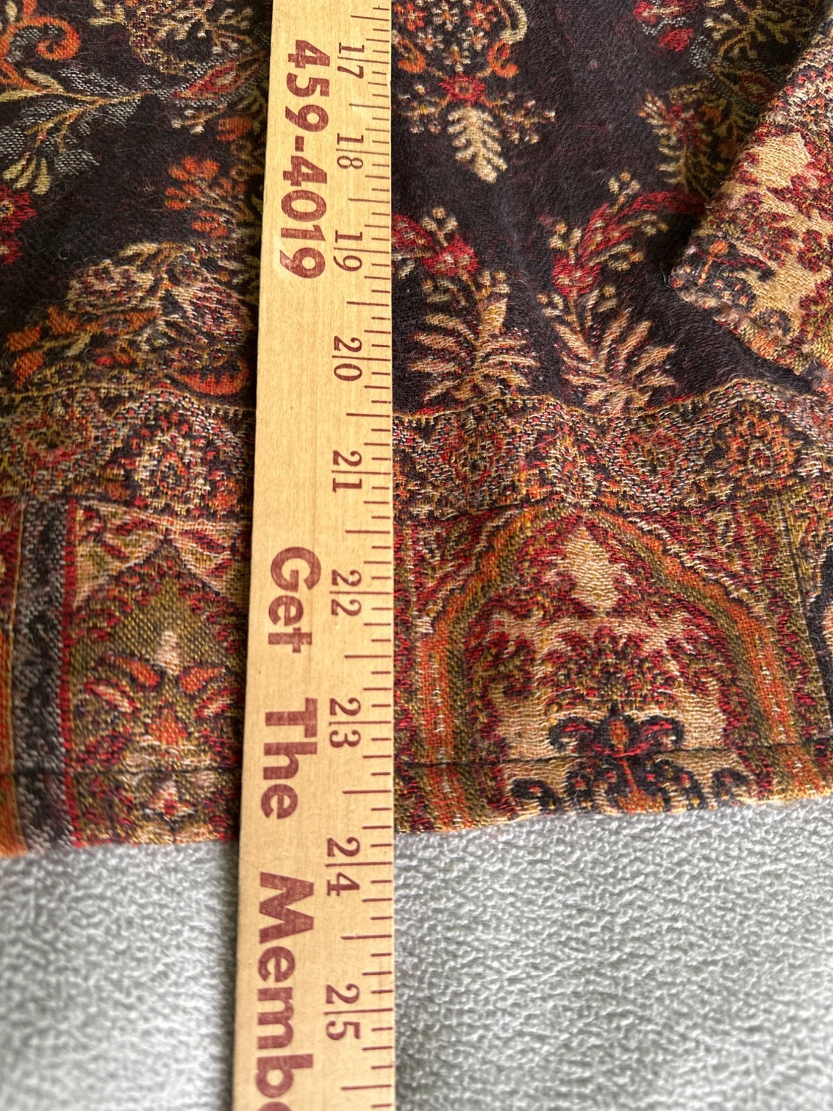 Vintage April Cornell Jacket Womens Large Wool Bohemian Embroidered Folk Art