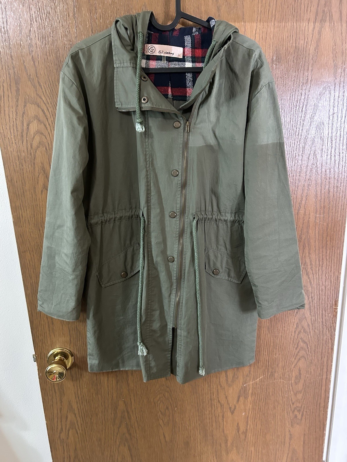 E2 Clothing Women’s Green Jacket Small