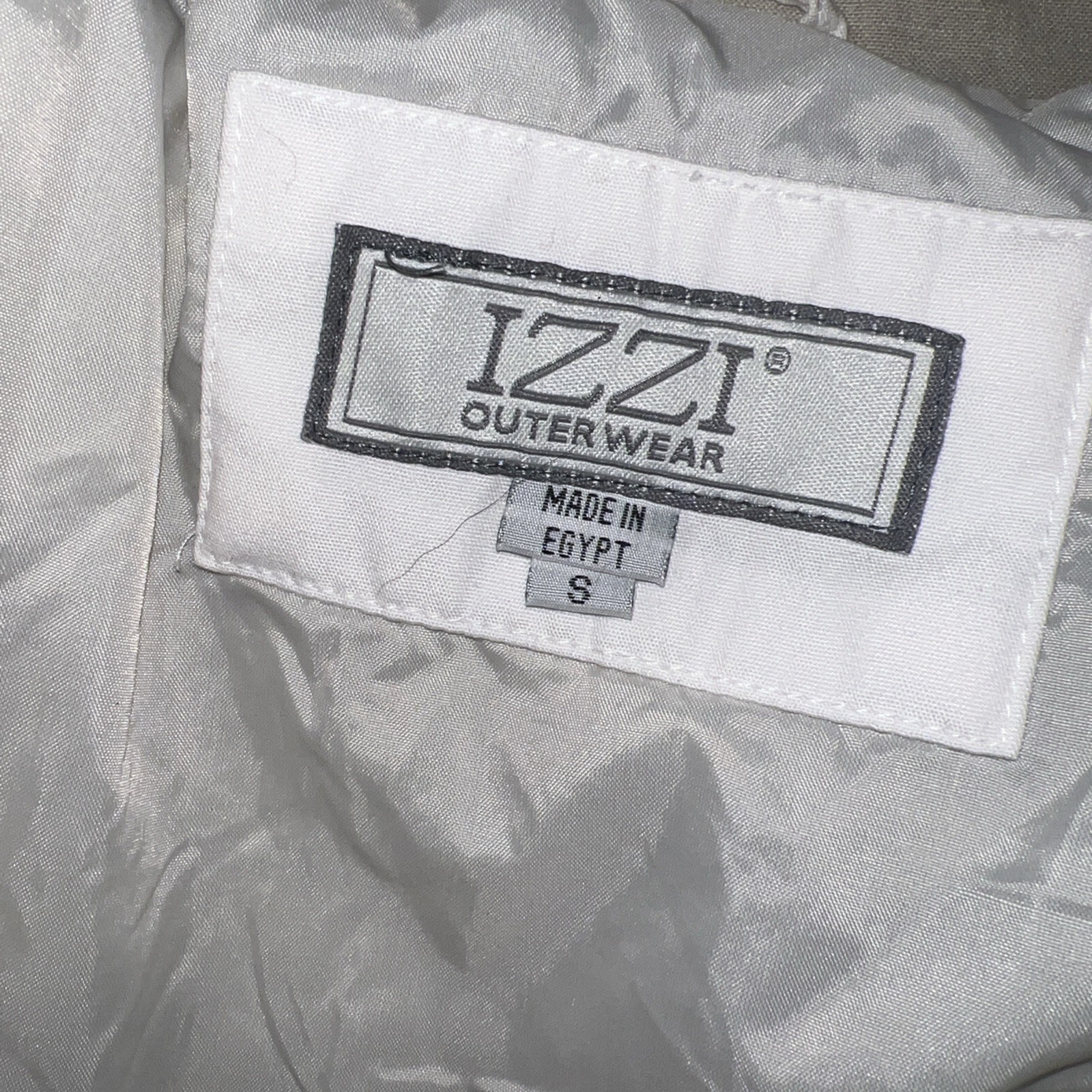 Izzi outerwear made in Egypt size Small womans Jacket