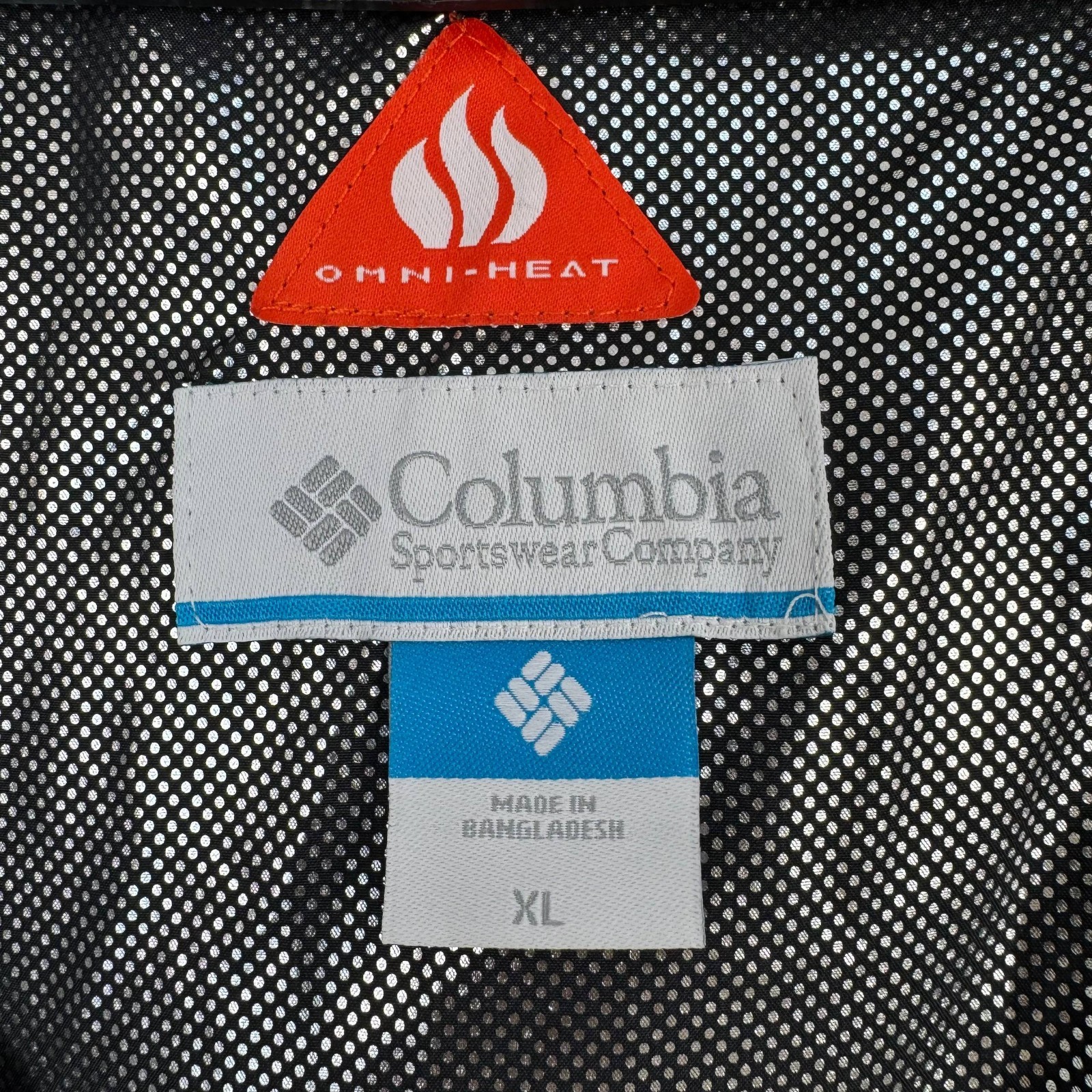 NWT Columbia Waterproof Breathable Jacket Black Gray Women XL