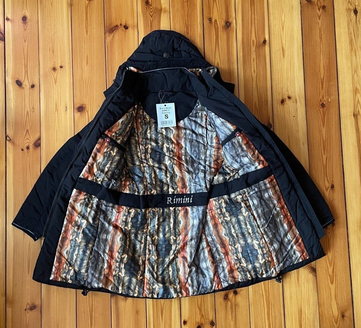 Wellensteyn Rimini Winter Jacket Coat Black Womens Size S,M NEW RIMW-17