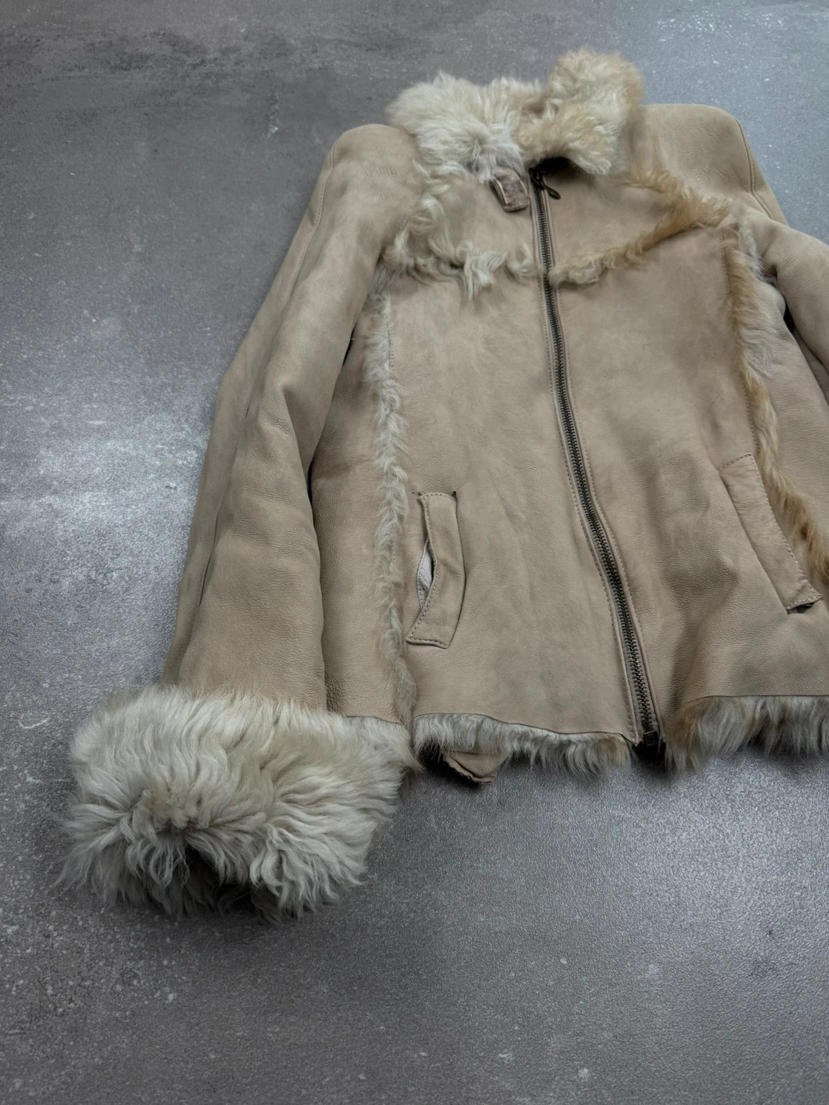Isabel Marant leather jacket archive avant-garde vintage 2000s opium y2k