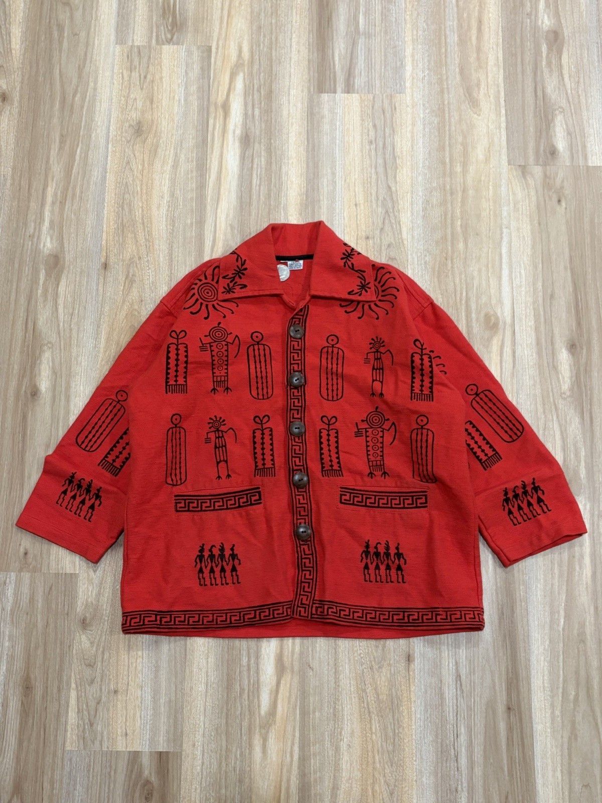 Venus Imports Embroidered Corduroy jacket