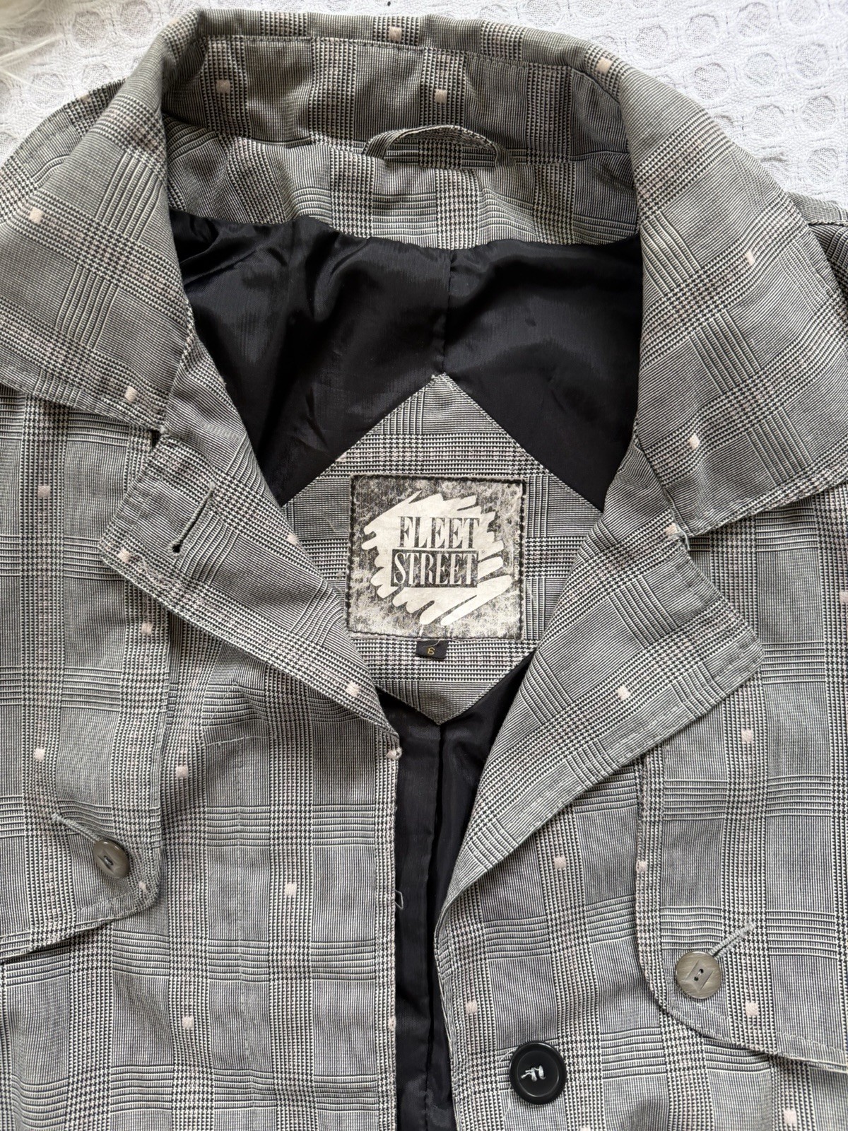 Fleet Street Vintage Trench Coat Jacket Women’s Size 6