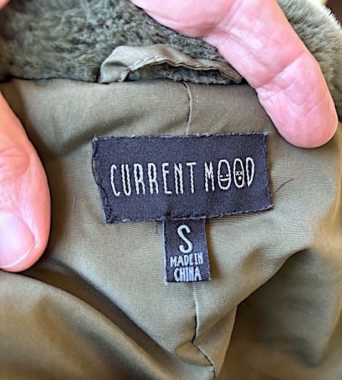 CURRENT MOOD/DOLLS KILL “Virtual Insanity: Full-Length Faux Fur Coat NWOT/sz S