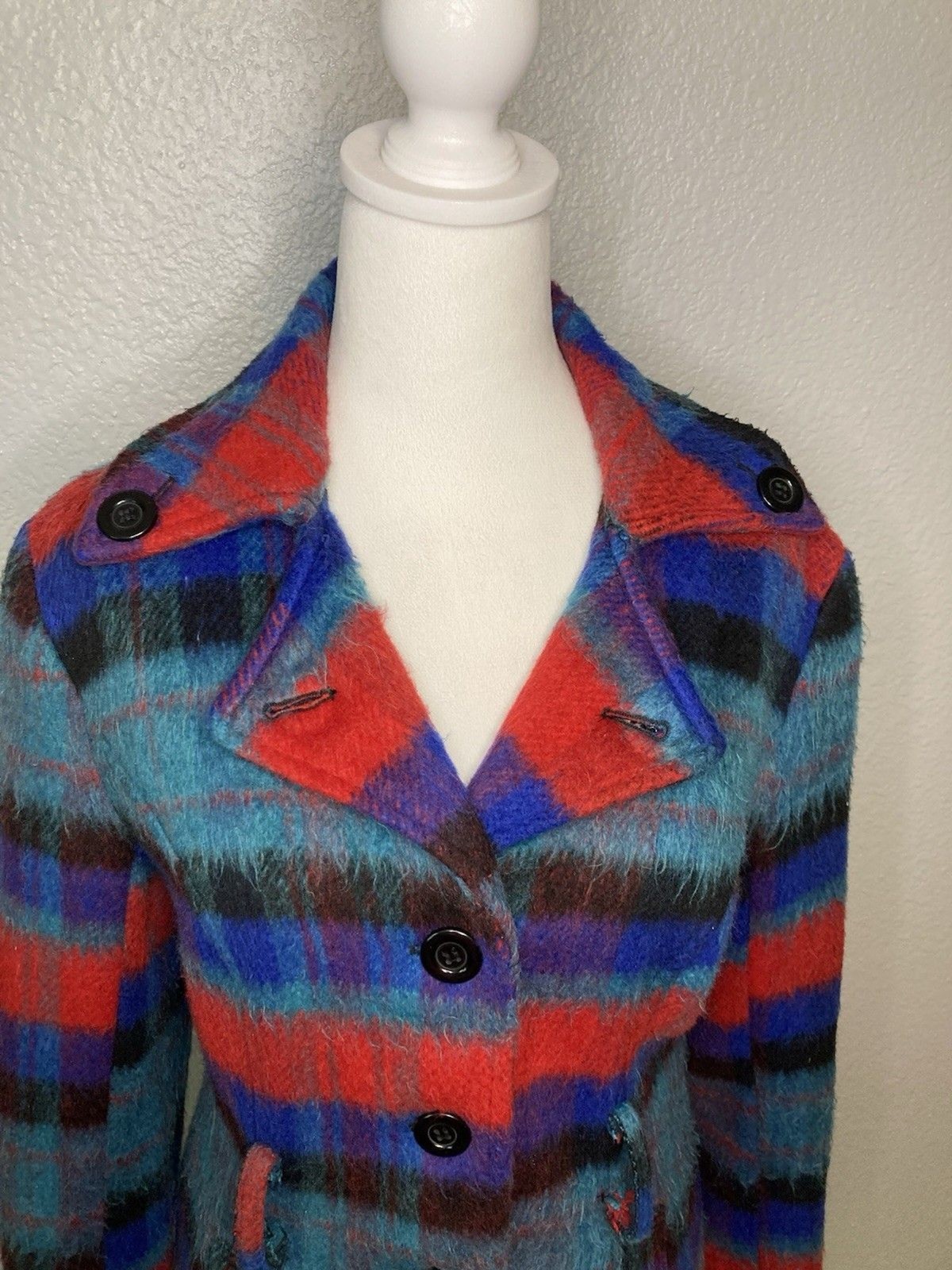 BKE Buckle Peacoat Medium Women’s Jacket Multi Color Outerwear