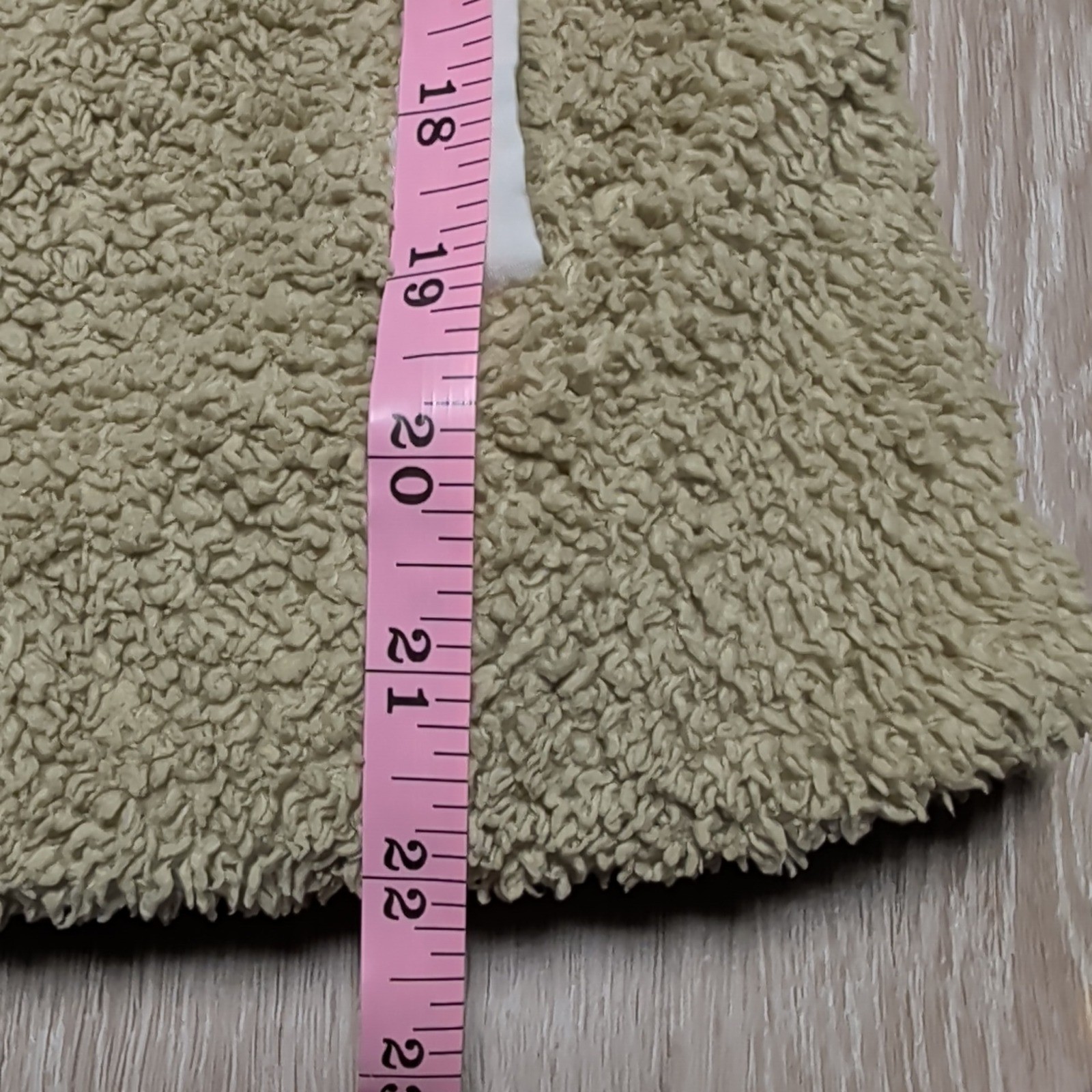 Patagonia Los Gatos Fleece Vest Womens Medium Tan Sherpa Full Zip Warm Cozy