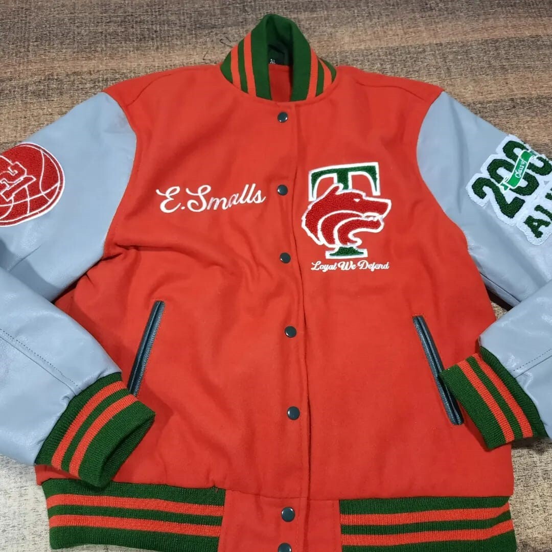 Custom Varsity Jacket – Personalized Letterman Jacket – Your Name/Team/Logo