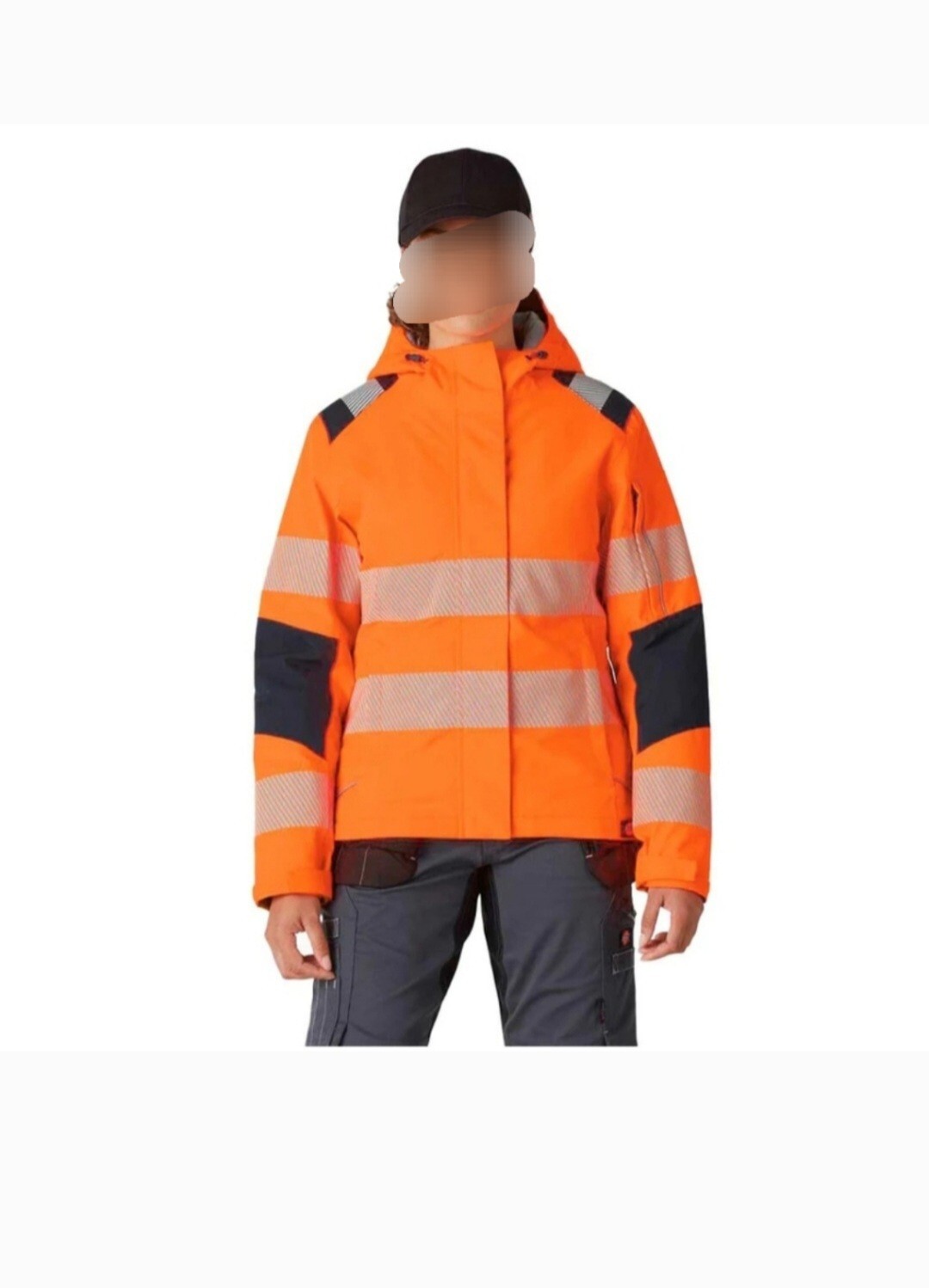 Dickies Women’s Hi Visibility Insulated Performance Jacket (SJF011OR) SZ L