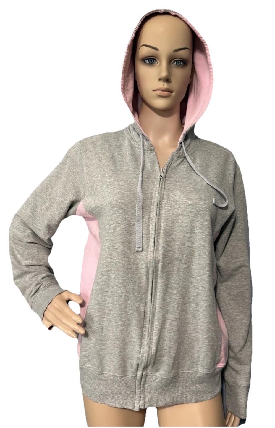 Light Weight Womens Hooded Jacket Size Large