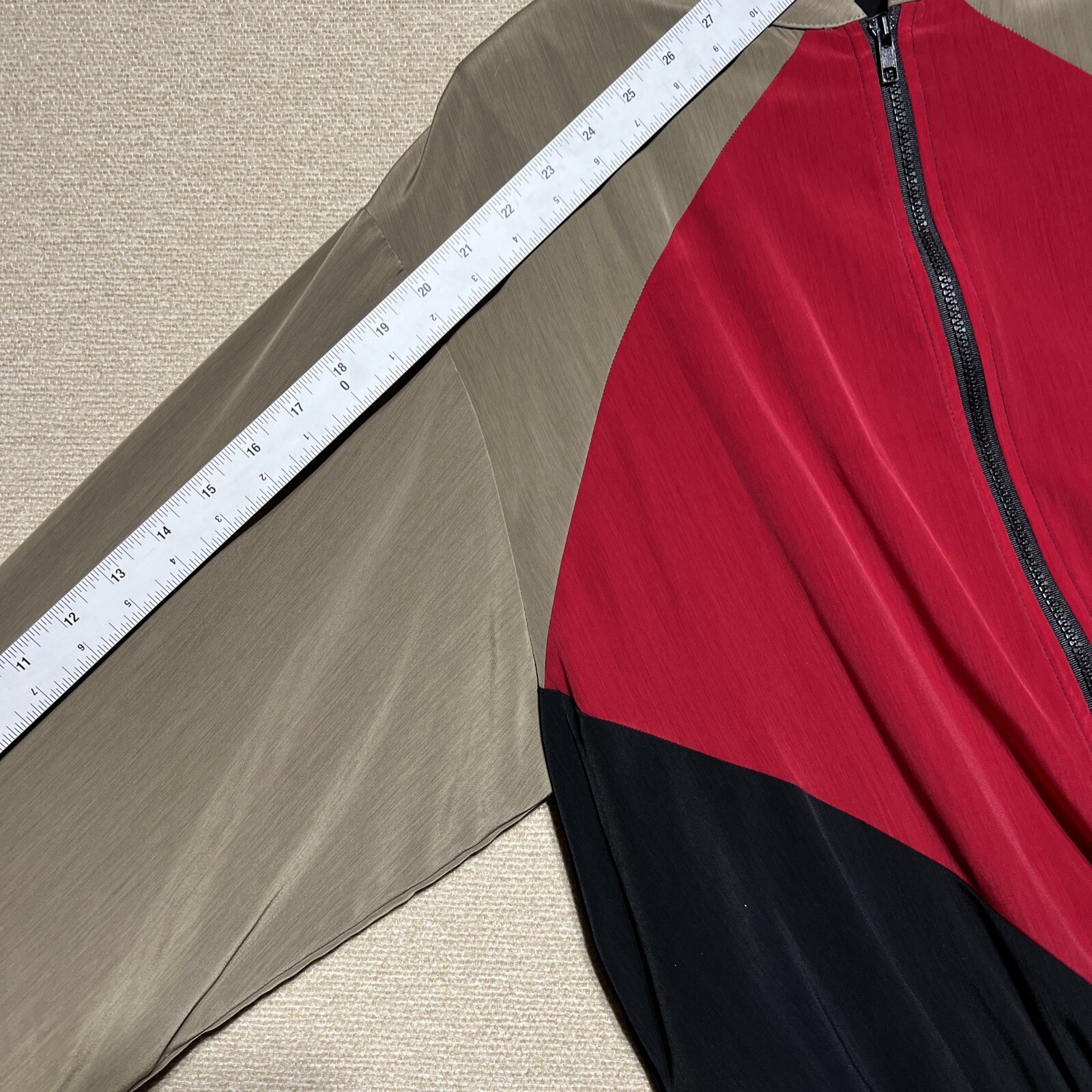 Vintage S.G. Sport Collection Women’s 3x Windbreaker Color Block Full Zip