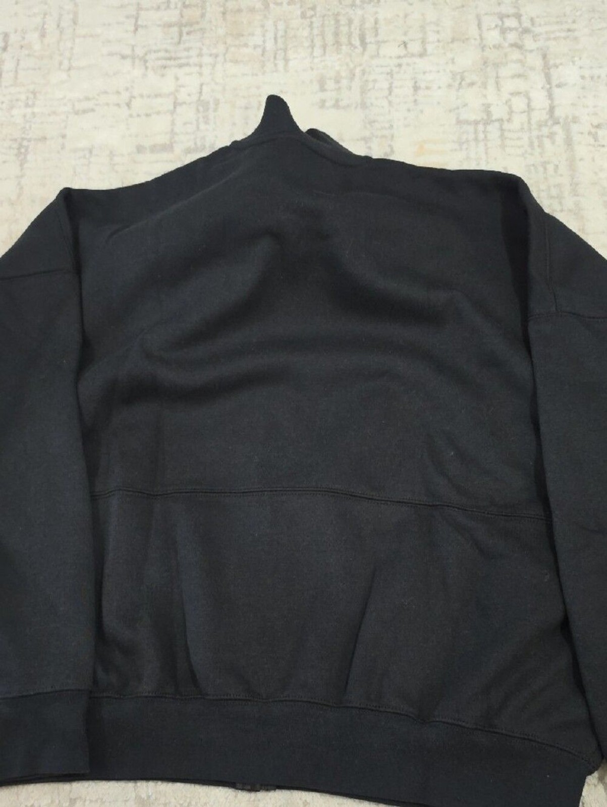 Spalding Black Full-Zip Jacket with Orange Logo