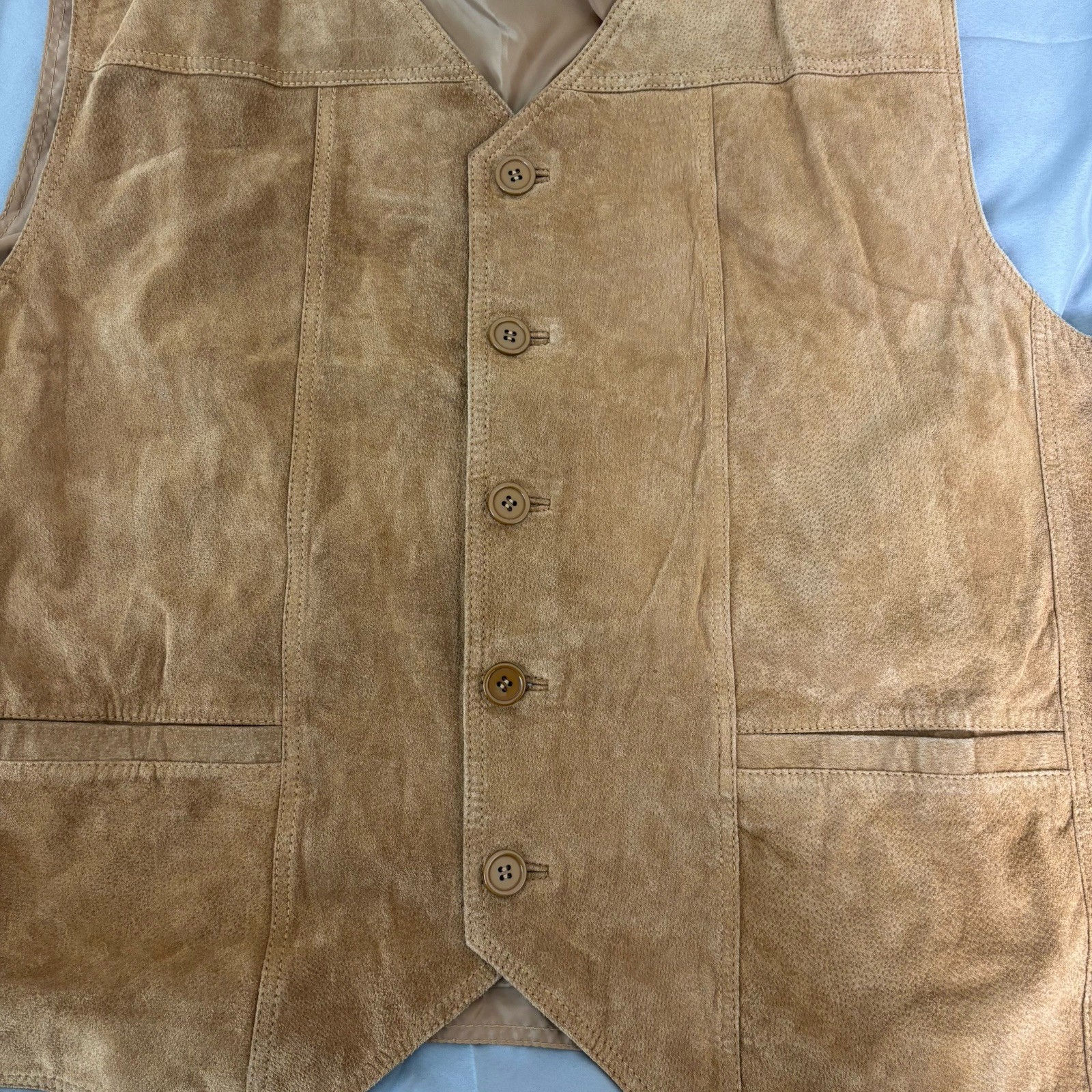 Liberty Blues Suede Vest Size XXL Excellent condition. 100% Genuine Leather