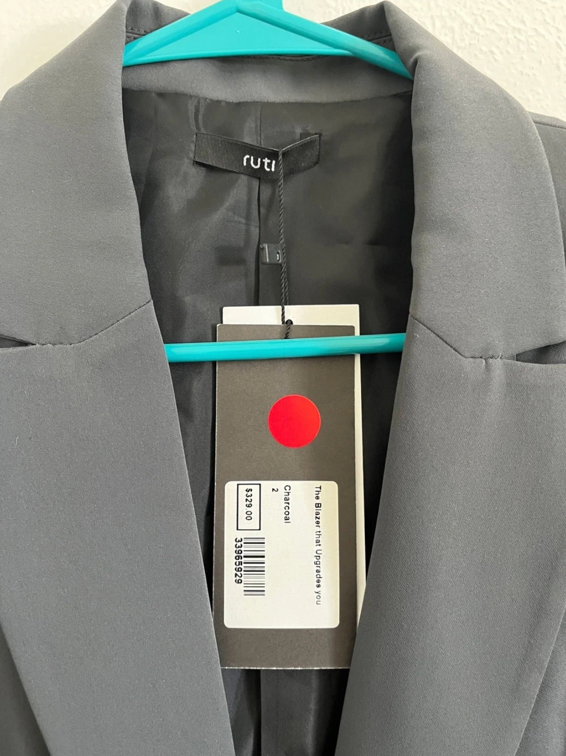 Ruti The Classic Charcoal Gray Blazer That Upgrades You Size 2 New