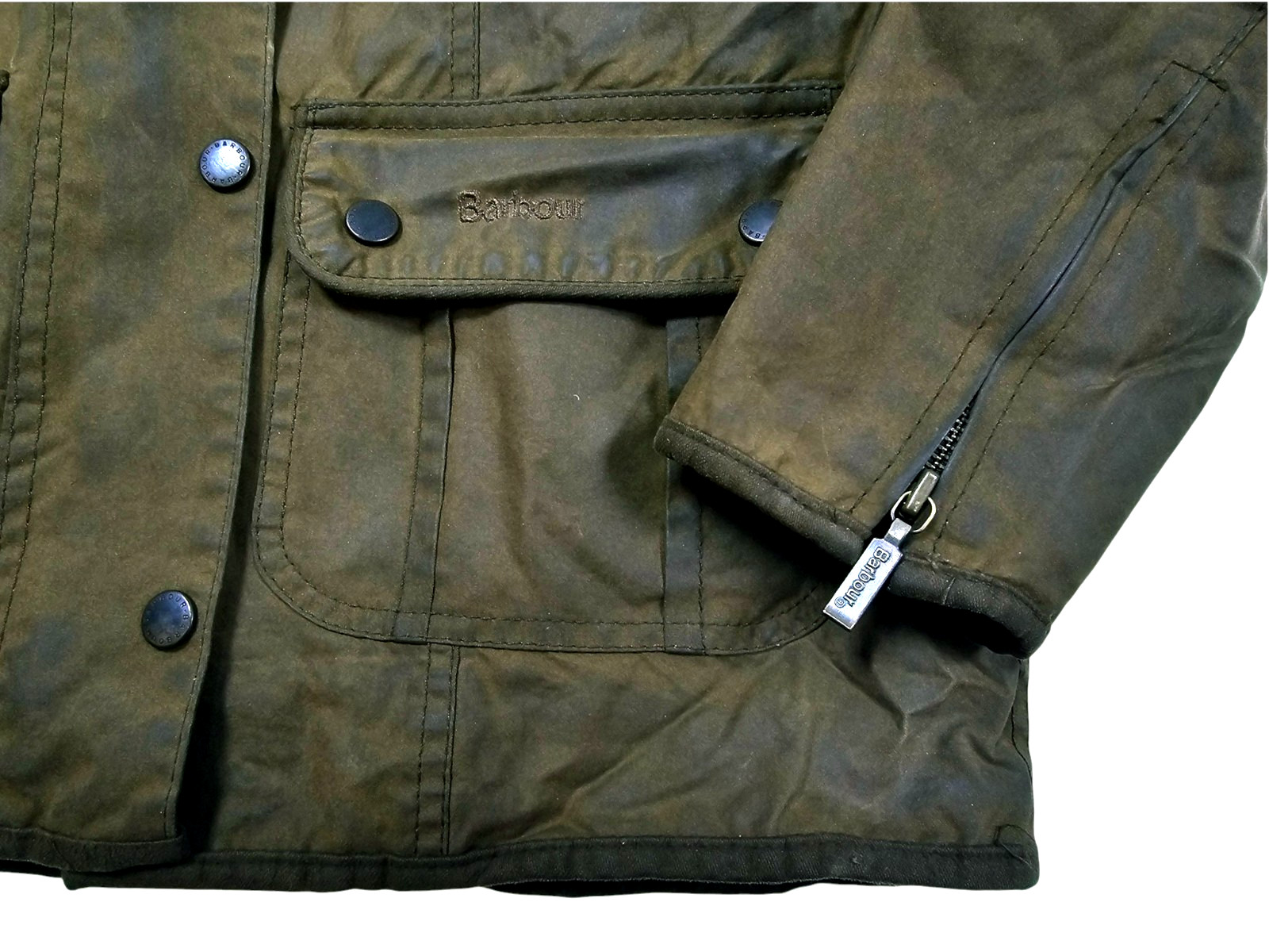 HOT Women’s BARBOUR L1091 LADIES UTILITY PARKA LINED OLIVE WAX Jacket 10UK 6US S