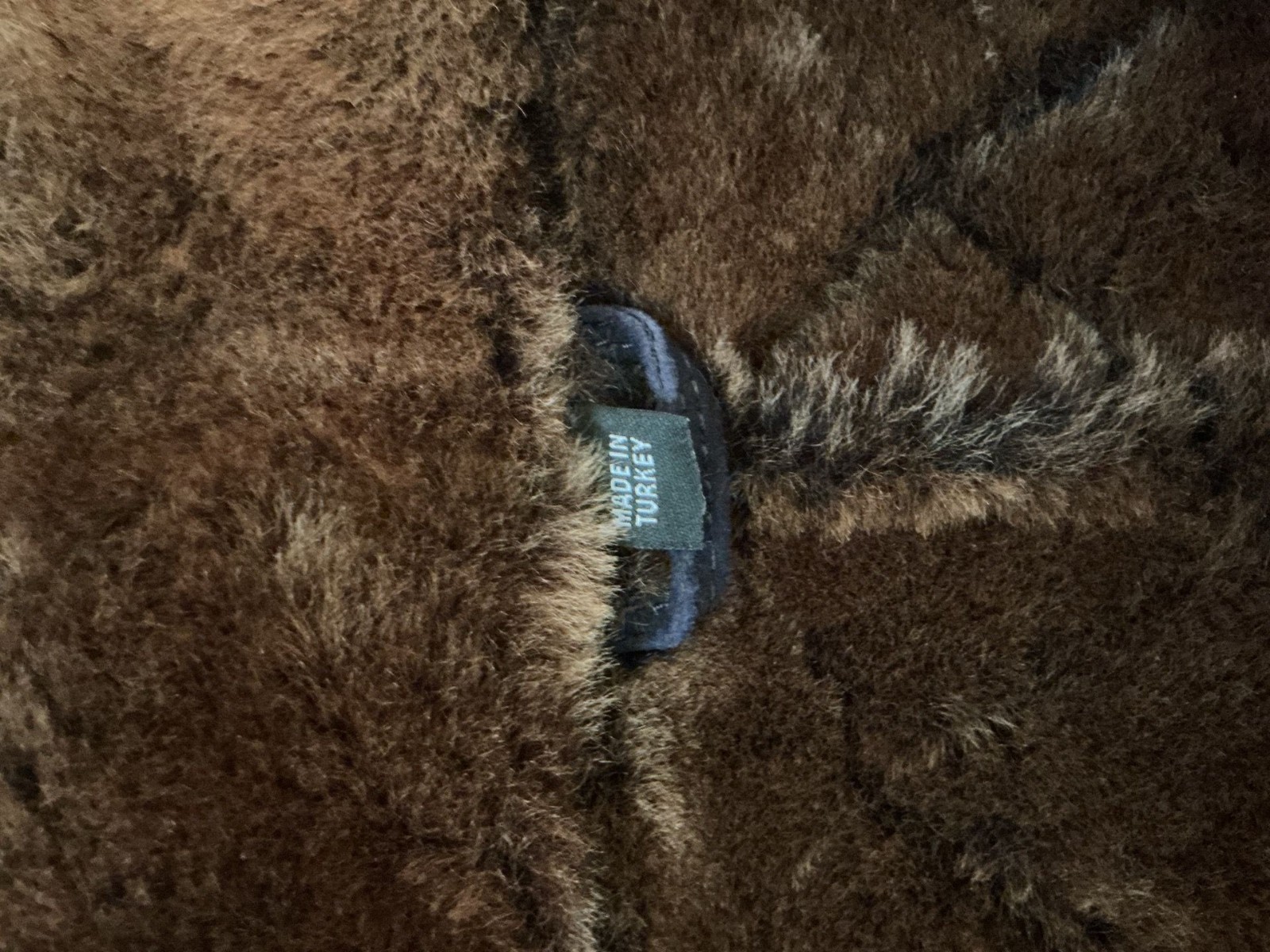 Overland Women’s 100% Sheepskin Shearling Coat Long Size 44