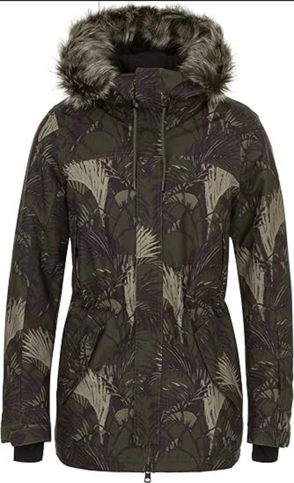 O’Neill Hybrid Cluster III Winter Hood Snowboarding ski snow Jacket Women M