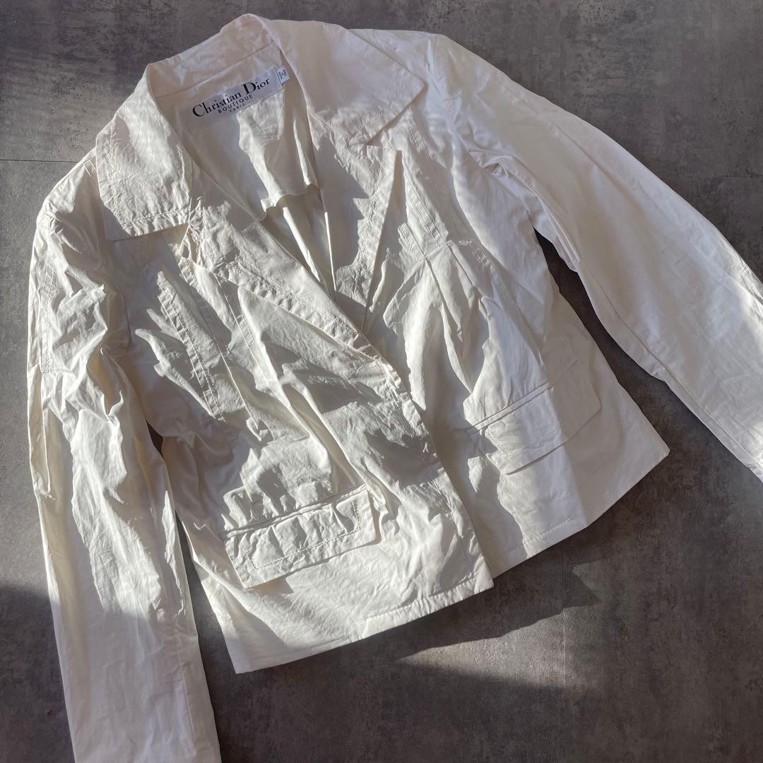 USED CHRISTIAN DIOR PARIS TAILORED JACKET GOOD