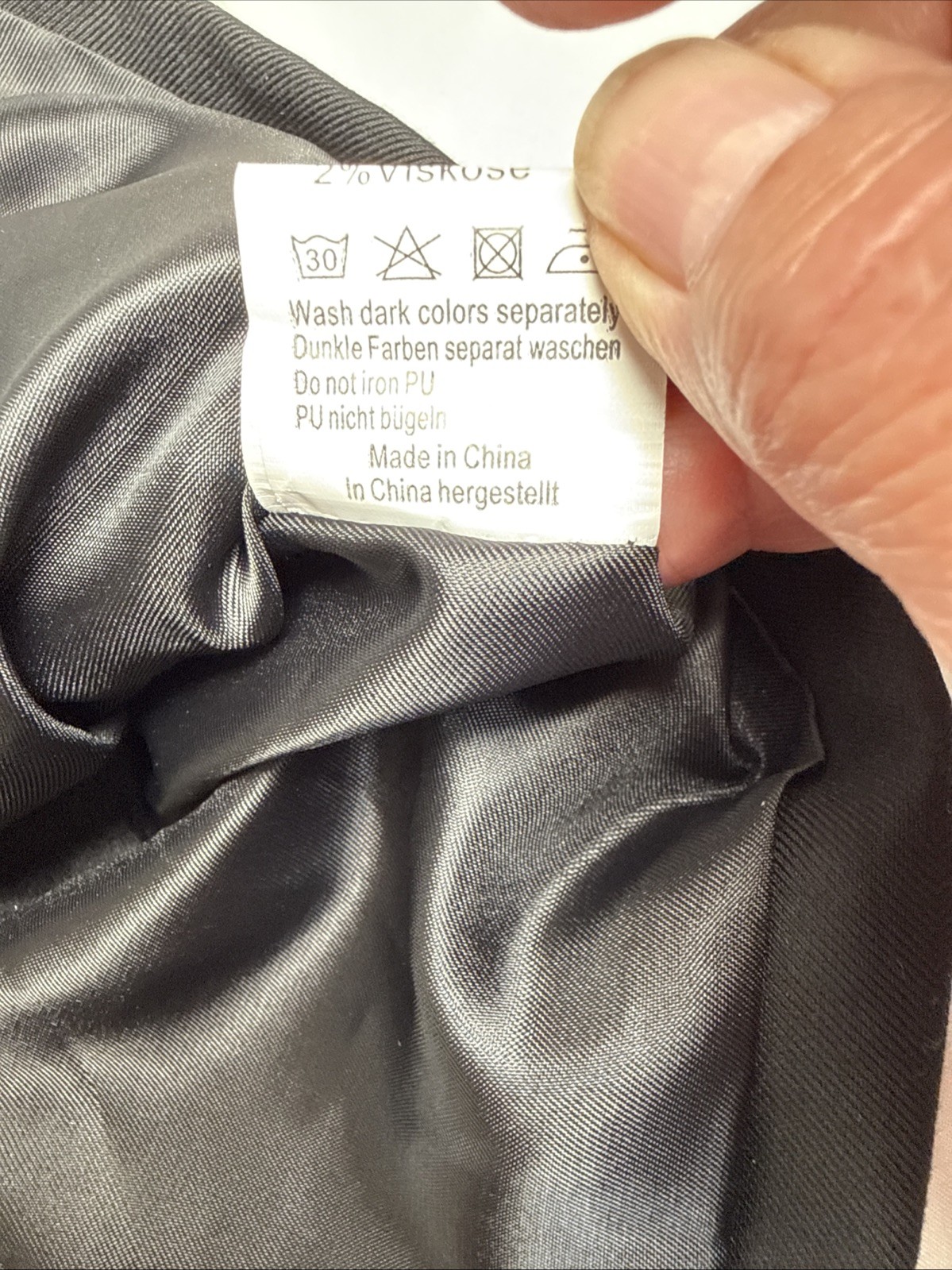 Belle Poque Black Suit Type Vest Women’s Lg. 6 Button Front, Buckle Back Strap.