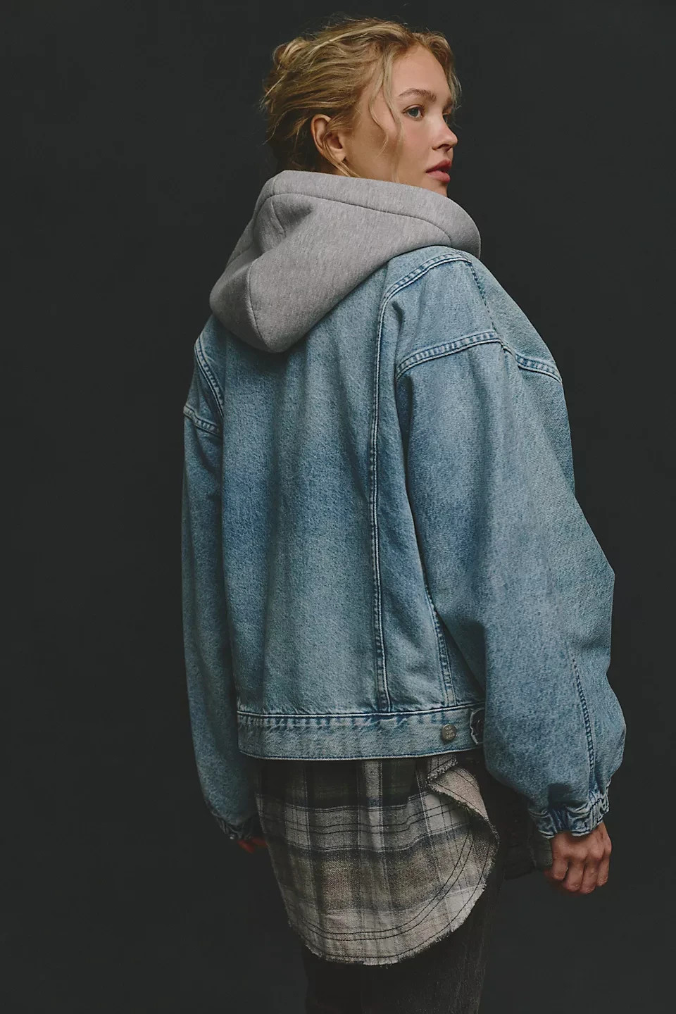 We The Free Iggy Hooded Denim Jacket 93991321