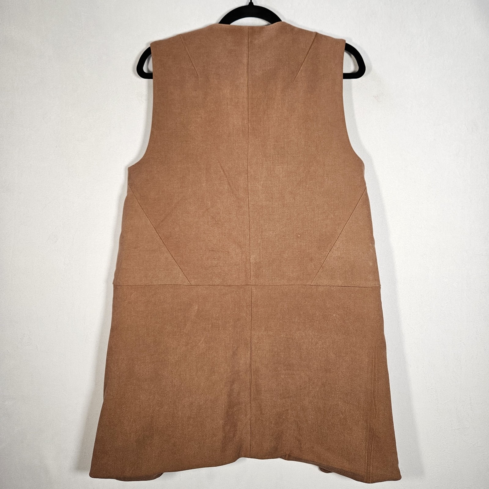 Wish Australia Vest Jacket Women’s AUS 8 XS The Arosa Vest Brown NWT Preppy Boho