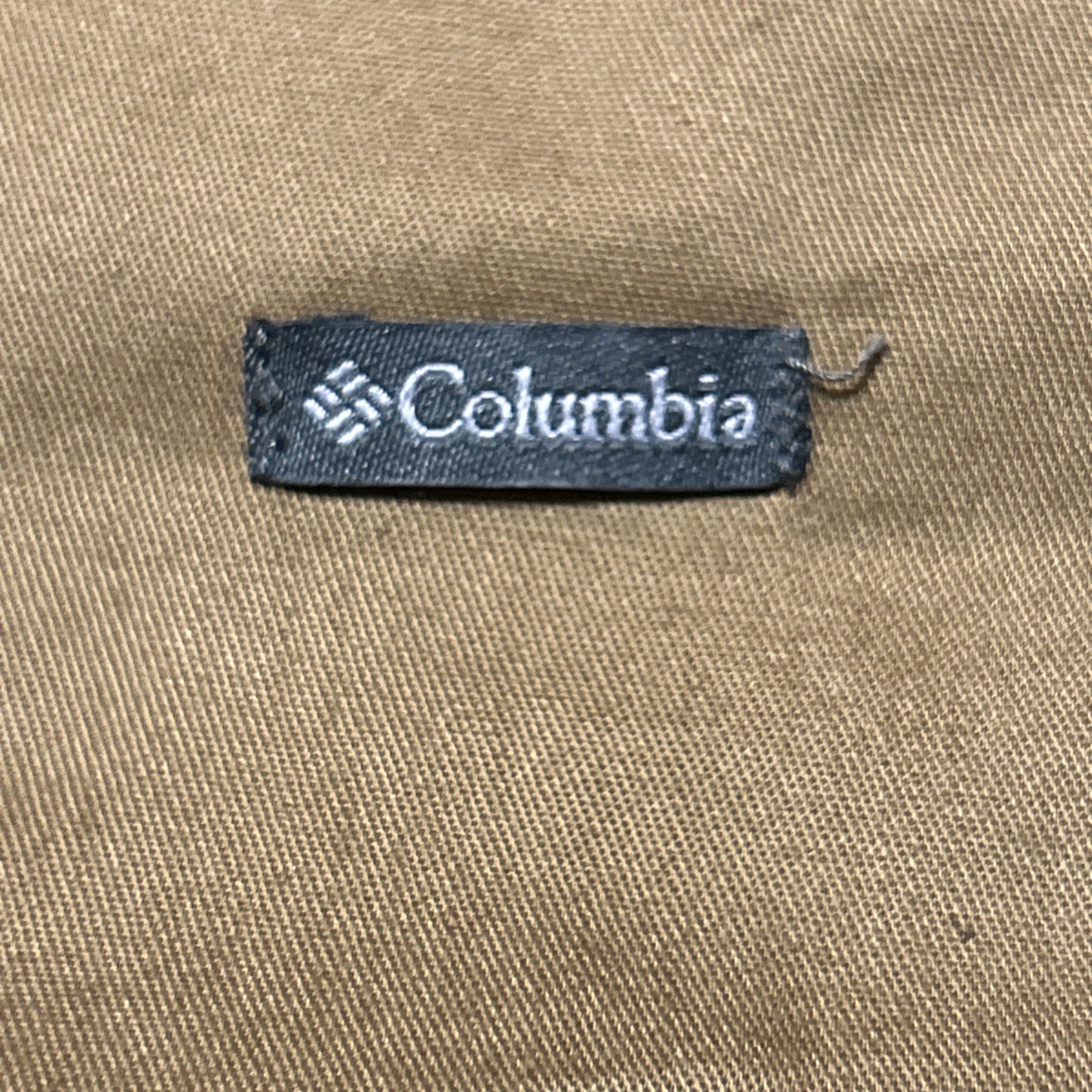 NWT Columbia Outdoor Cotton Brown Sherpa Trim Lined Full Zip Jacket Sz M