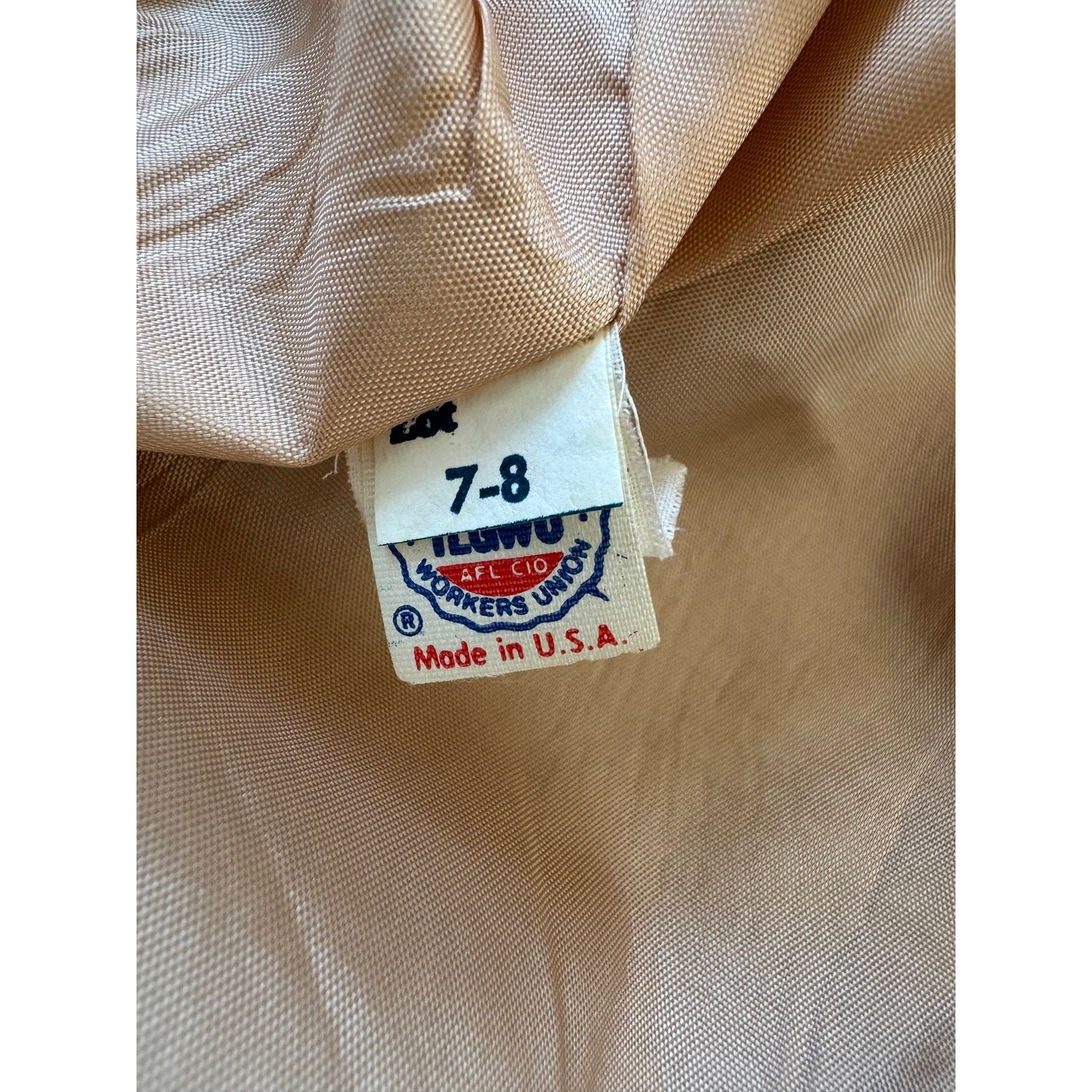 Vintage ‘80s Fay’s Closet Tan Wool Single Breasted Blazer