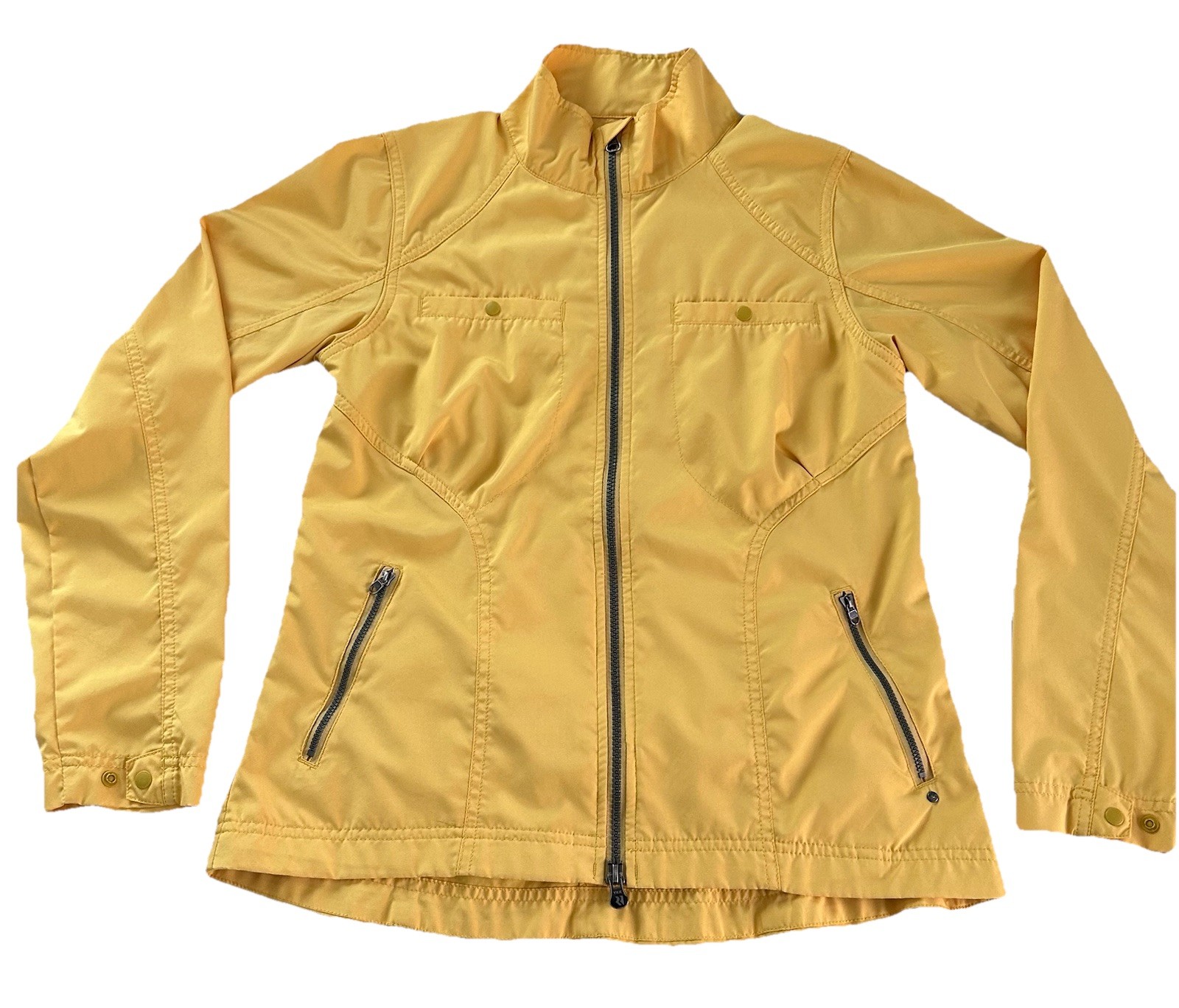 Royal Robbins Windbreaker Jacket Size Medium Banana Yellow NewNoTags