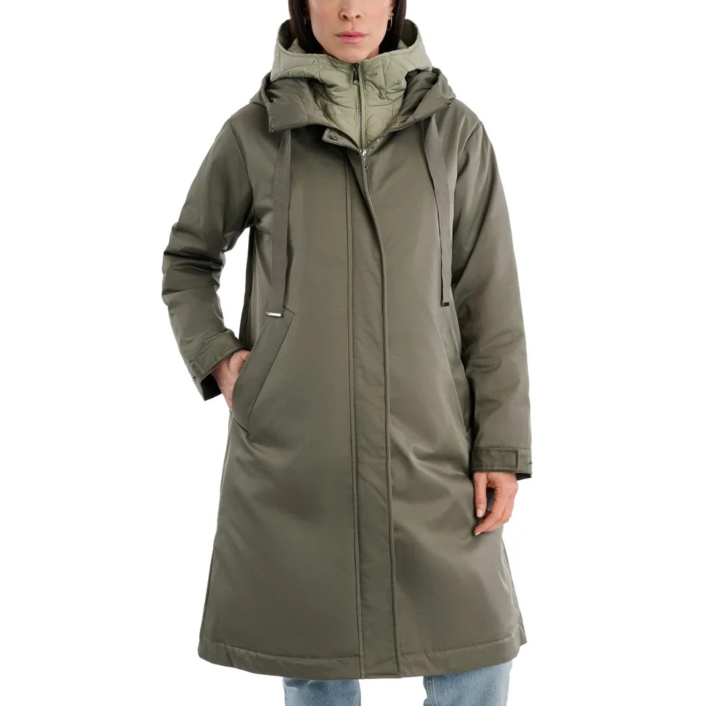 Bernardo Women’s Jacket with Bib Size XXL Green